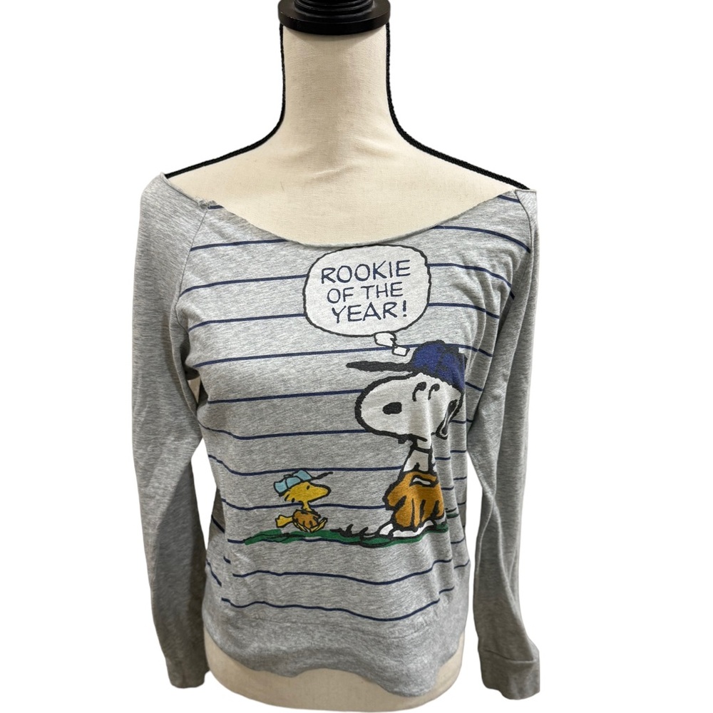 PEANUTS CUT OUT LONG SLEEVE TEE